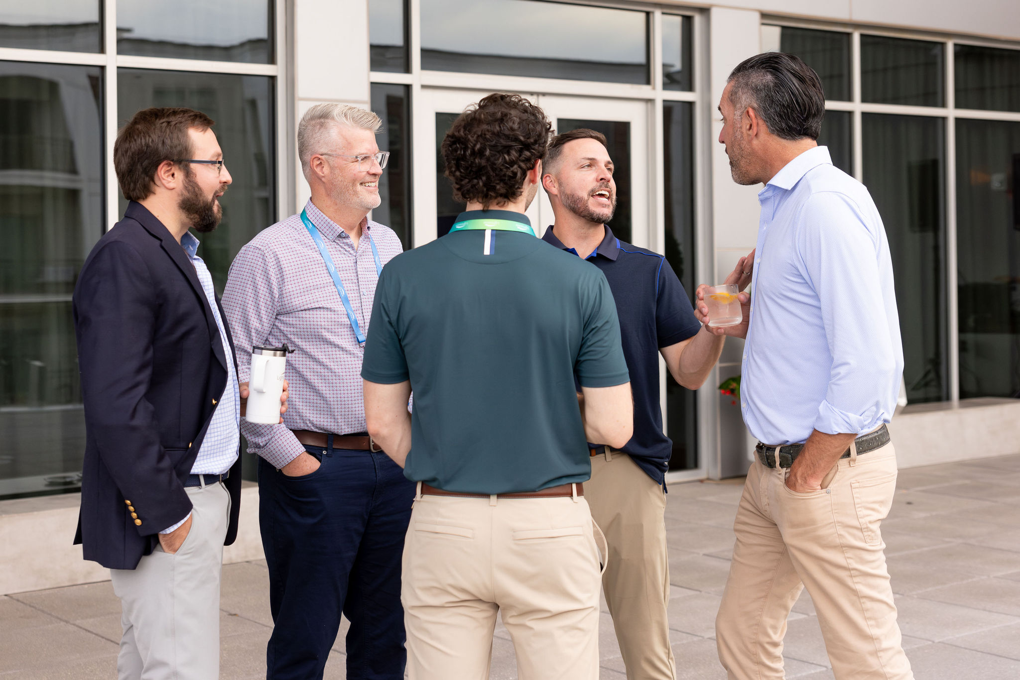 Group photo of dental professionals at a networking event